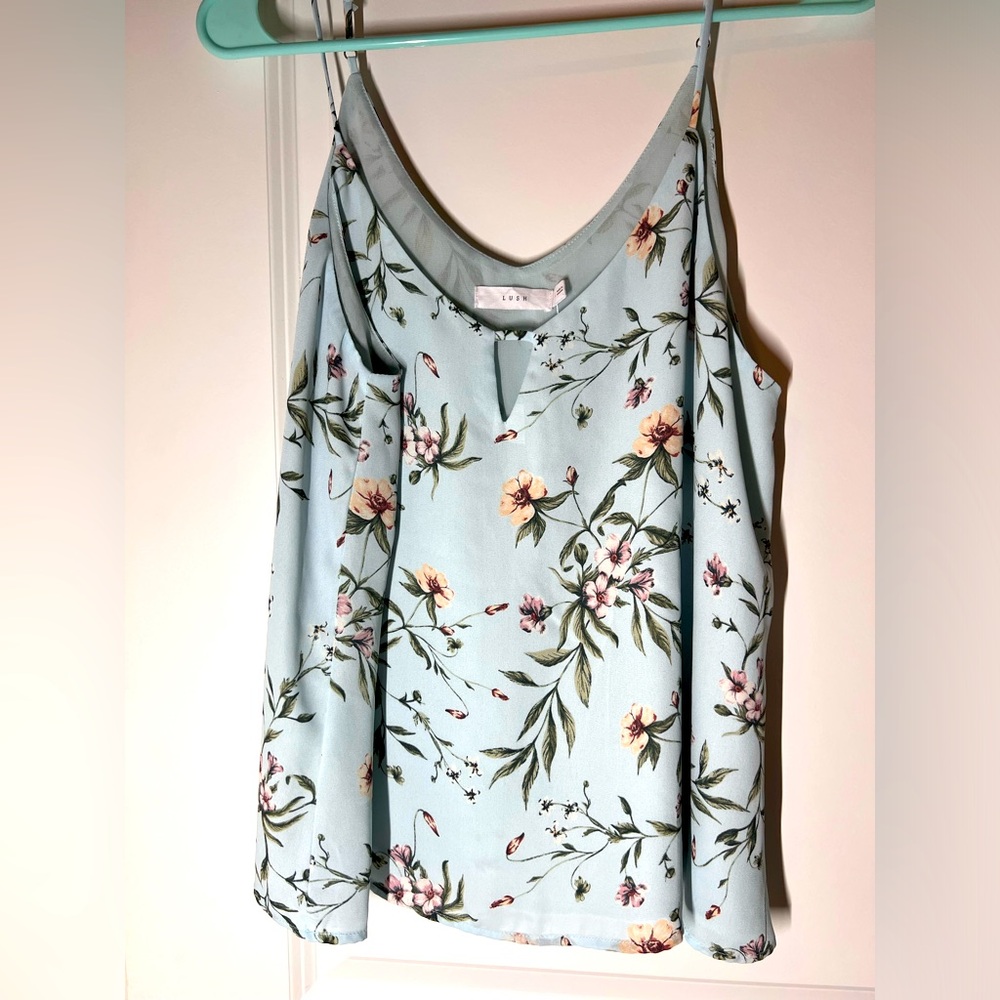Lush flowy tank top